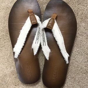 Sperry Top sider flip flops size 10